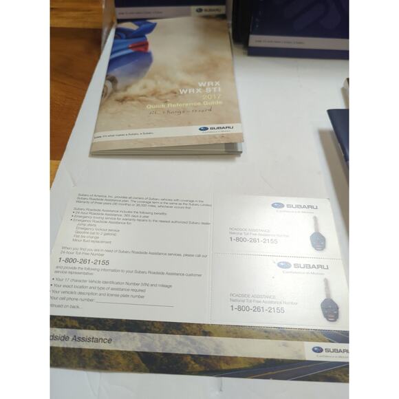 2017 Subaru WRX WRX STI Owners Manual Set with Case W/Starlink Owner's Manual - Picture 6 of 16